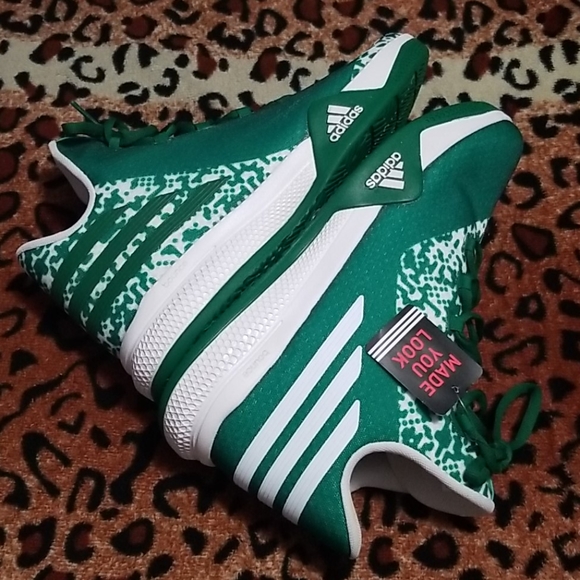 Green and white size 14 Adidas - Picture 4 of 4